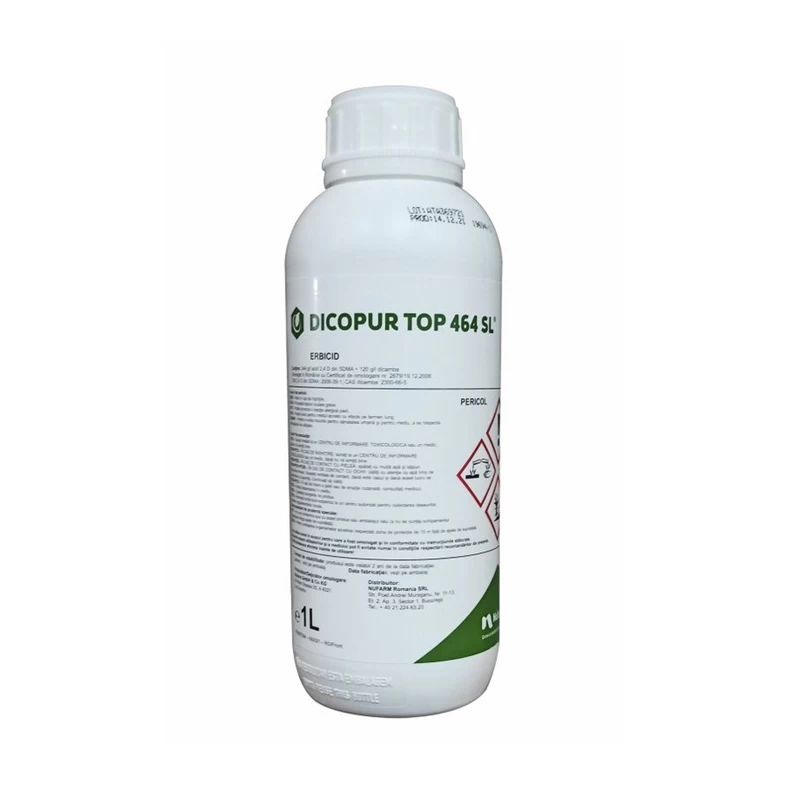 Erbicid DICOPUR TOP 464 SL - 1 Litru, Nufarm, Sistemic, Dicotiledonate